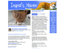 Tablet Screenshot of ingridshaven.net.au